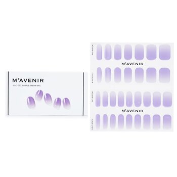 Nail Sticker (Purple) - # Purple Dream Nail - 32pcs