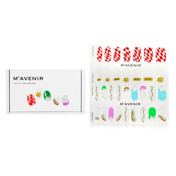 Nail Sticker (Patterned) - # Odd Land Nail - 32pcs