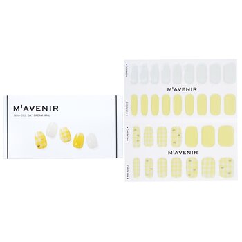 Nail Sticker (Yellow) - # Day Dream Nail - 32pcs