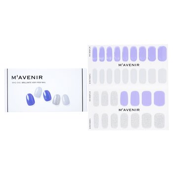 Nail Sticker (Purple) - # Brillante Very Peri Nail - 32pcs