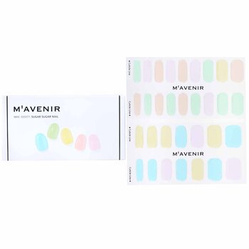 Nail Sticker (Assorted Colour) - # Sugar Sugar Nail - 32pcs