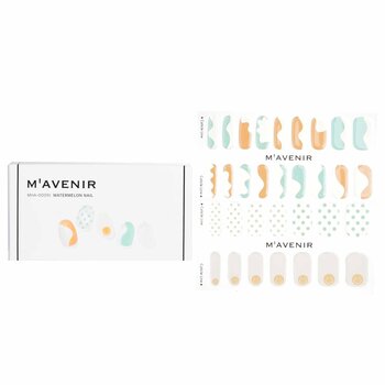 Nail Sticker (Patterned) - # Watermelon Nail - 32pcs