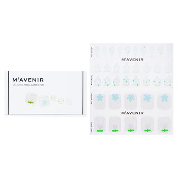 Nail Sticker (White) - # Small Garden Pedi - 36pcs