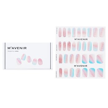 Nail Sticker (Pink) - # Pink Beach Nail - 32pcs