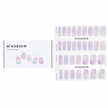Nail Sticker (Purple) - # Fantasy Nail - 32pcs