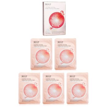 (For KR) BIO UP a-GG Skin Activating Golden Yeast Liposome Mask (Exp Date: 05/2026) - 5x25ml/0.84oz