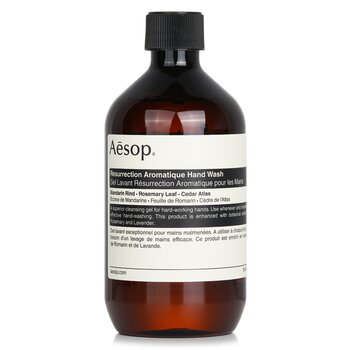 Resurrection Aromatique Hand Wash With Screw Cap - 500ml/16.9oz