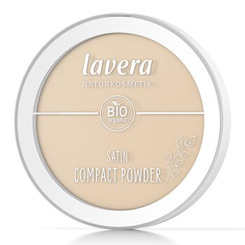 Satin Compact Powder - 02 Medium - 14g