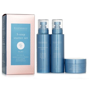 3-Step Starter For Dry Skin Set - 3pcs