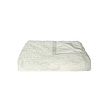 70" X 50" Ivory Faux Fur Plush Throw Blanket