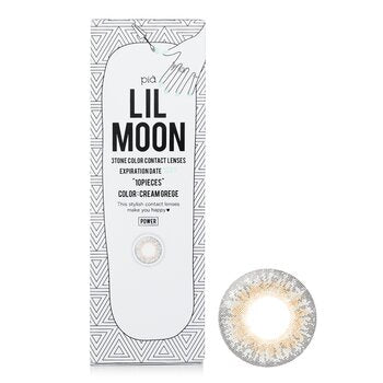 Lilmoon Cream Grege 1 Day Color Contact Lenses - - 2.00 - 10pcs