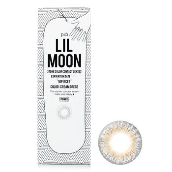 Lilmoon Cream Grege 1 Day Color Contact Lenses - - 2.50 - 10pcs