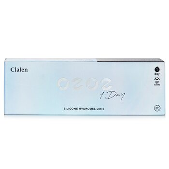 1 Day O2O2 Clear Contact Lenses - -2.50 - 30pcs