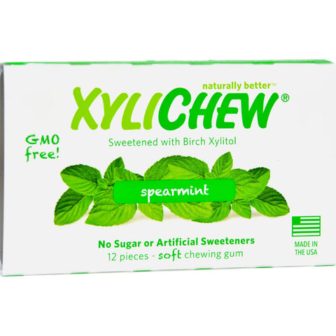Xylichew Spearmint Gum, Display (24x12 PC)