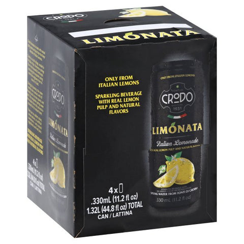 CRODO SPRKLNG LIMONATA ( 6 X 4 PACK )