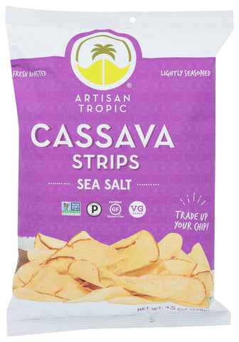 Artisan Tropic Cassava Strips With Sea Salt (12x4.5 OZ)