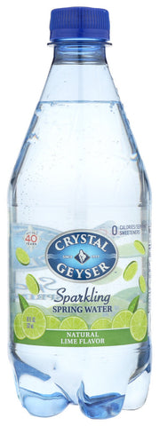 Crystal Geyser Mineral Water Lime (6x4Pack )