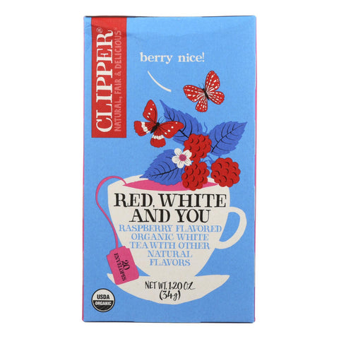 OG2 CLPPR TEA RD WHT YOU ( 6 X 20 BAG  )