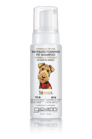 GIO PET FOAM WTRLS SHAMP ( 1 X 8 OZ   )