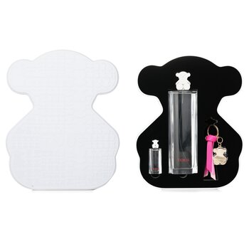 Eau De Toilette Spray 90ml + Eau De Toilette 4.5 ml + Key Ring - 3pcs