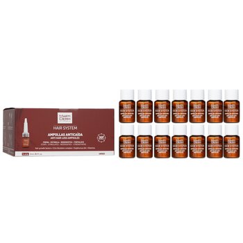 Hair System Anti Hair-Loss Ampoules - 14 Ampoulesx3ml
