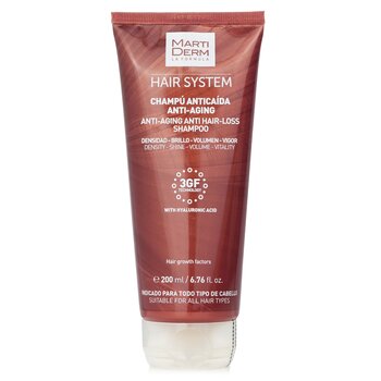 Hair System Anti-Aging Anti Hair-Loss Shampoo With Hyaluronic Acid (For All Hair Types) - 200ml/6.76oz