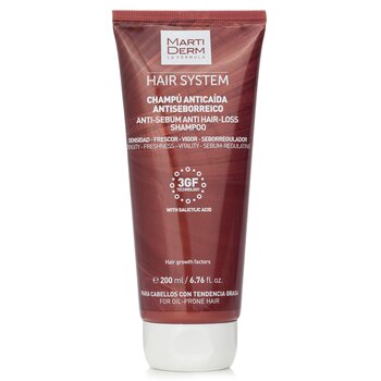 Hair System Anti-Sebum Anti Hair-Loss Shampoo With Salicylic Acid  (For Oil-prone Hair) - 200ml/6.76oz