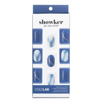 Showker Gel Nail Strip # CNA401 Blackberry Marble - 1pcs