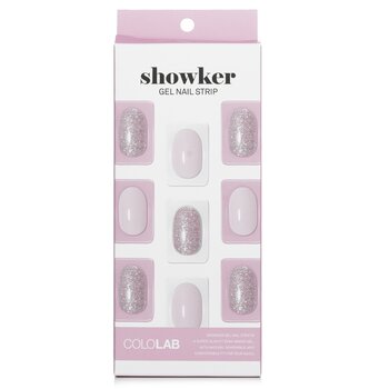 Showker Gel Nail Strip # CSF101 Syrup Pink - 1pcs