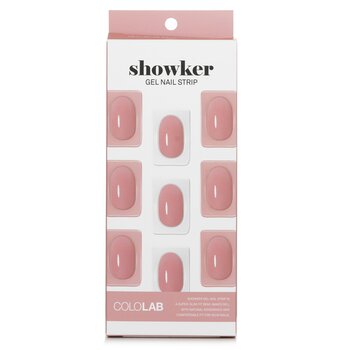 Showker Gel Nail Strip # CSF111 Goddess Coral Pink - 1pcs