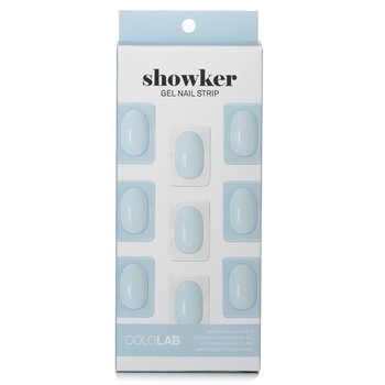 Showker Gel Nail Strip # CSF411 Pastel Sky - 1pcs