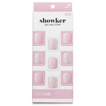 Showker Gel Nail Strip # CPG107 Romantic Tutu - 1pcs