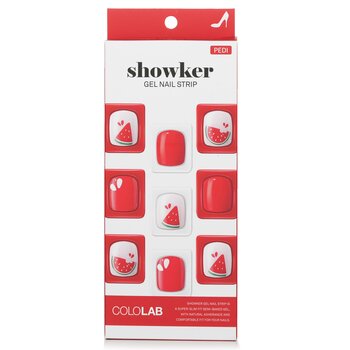 Showker Gel Nail Strip # CPA505 Cool Watermelon - 1pcs