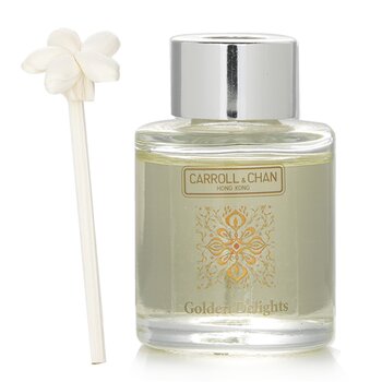 Mini Diffuser - # Golden Delights (Amber, Peach, Leather & Oud) - 20ml