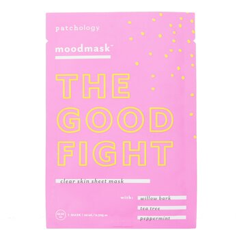Moodmask The Good Fight Clear Skin Sheet Mask - 20ml/0.705oz