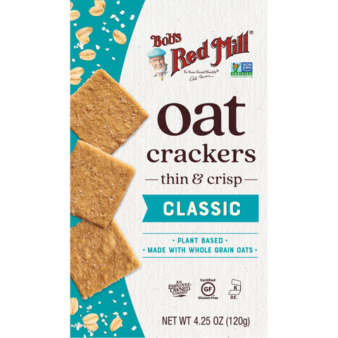 BOBS CRACKERS OAT CLASIC ( 5 X 4.25 OZ   )