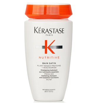 Nutritive Bain Satin Hydrating Shampoo With Essential Nutriments (Dry Hair) - 250ml/8.5oz