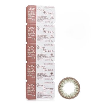 Iris 1Day Suzy Brown -2.00 - 5pcs x 1 strip