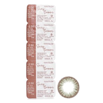 Iris 1Day Suzy Brown -2.50 - 5pcs x 1 strip