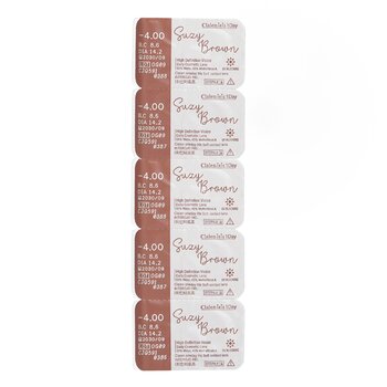 Iris 1Day Suzy Brown -4.00 - 5pcs x 1 strip