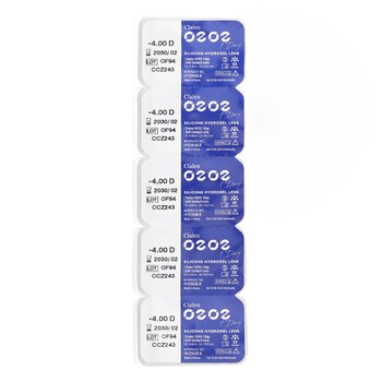 O2O2 Daily Clear -4.00 - 5pcs x 1 strip