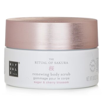 The Ritual Of Sakura Renewing Body Scrub - Sugar & Cherry Blossom - 250g/8.8oz
