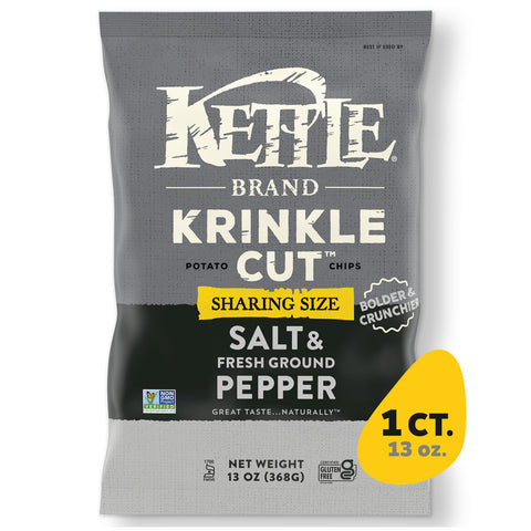 KETTLE KRNKL SLT/PPR CHP ( 9 X 13 OZ   )