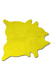 72" X 84" Yellow Cowhide - Rug