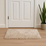 2' X 3' Taupe Animal Print Area Rug