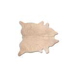 5' X 7' Natural Cowhide Area Rug