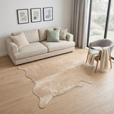 5' X 7' Natural Cowhide Area Rug