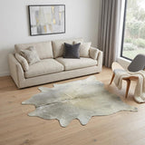 5' X 7' Natural Cowhide Area Rug