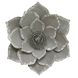 20" X 20" Gray Metal Novelty