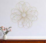 22" X 22" Gold Metal Novelty
